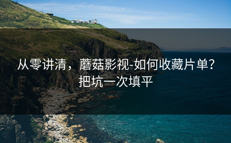 从零讲清，蘑菇影视-如何收藏片单？把坑一次填平